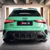 AUDI RS3 8Y.5 FACELIFT 2025+ SPORTBACK / SEDAN CARBON FIBER DIFFUSER – RD1 PRO *EXCLUSIVE DESIGN* — thumbnail 17