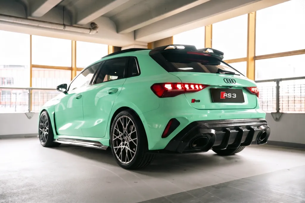 AUDI RS3 8Y.5 FACELIFT 2025+ SPORTBACK / SEDAN CARBON FIBER DIFFUSER – RD1 PRO *EXCLUSIVE DESIGN* — image 25 of 25