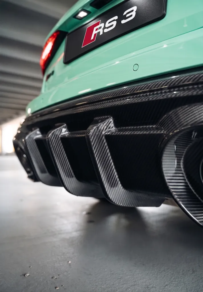 AUDI RS3 8Y.5 FACELIFT 2025+ SPORTBACK / SEDAN CARBON FIBER DIFFUSER – RD1 PRO *EXCLUSIVE DESIGN* — image 21 of 25