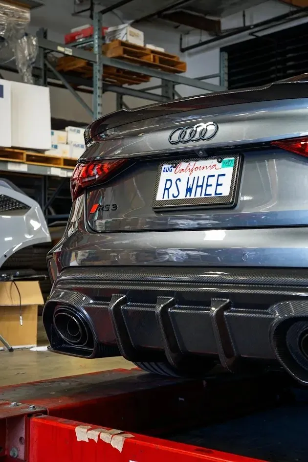 AUDI RS3 8Y.5 FACELIFT 2025+ SPORTBACK / SEDAN CARBON FIBER DIFFUSER – RD1 PRO *EXCLUSIVE DESIGN* — image 13 of 25