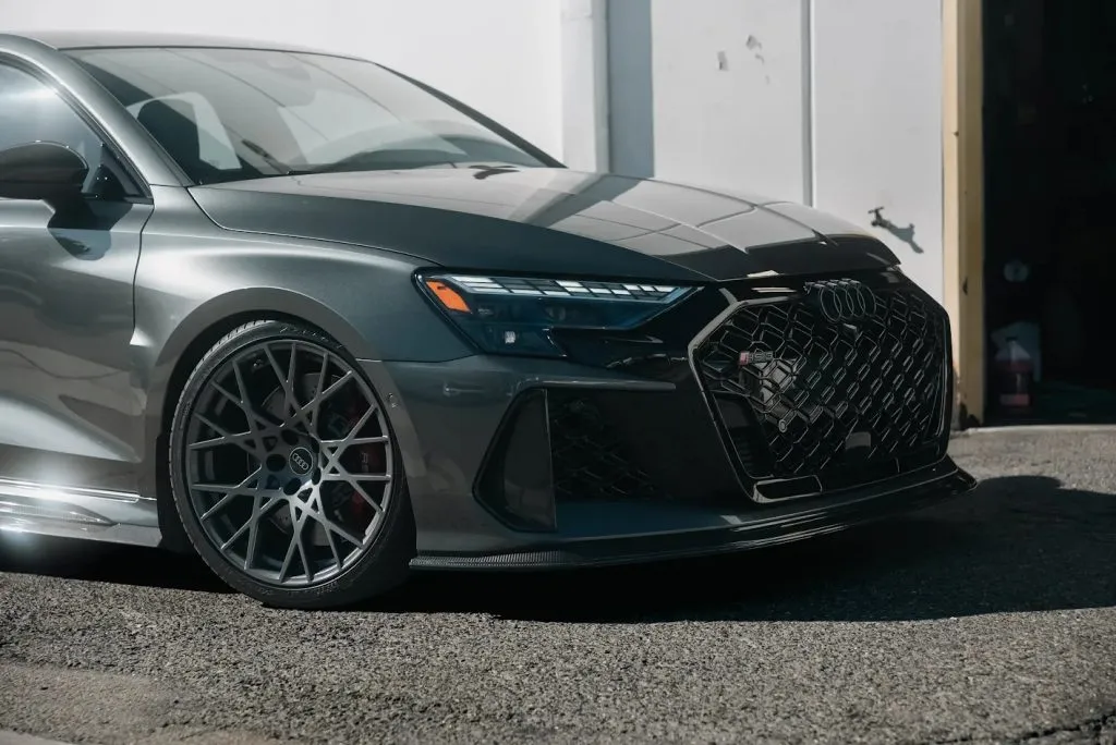Audi RS3 8Y.5 Facelift 2025+ S1 Pro Prepreg Dry Carbon Fiber Front Lip – Gloss Finish *EXCLUSIVE DESIGN* — image 22 of 31