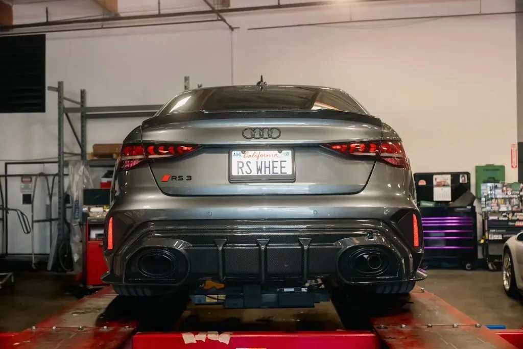 AUDI RS3 8Y.5 FACELIFT 2025+ SPORTBACK / SEDAN CARBON FIBER DIFFUSER – RD1 PRO *EXCLUSIVE DESIGN* — image 14 of 25