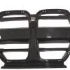 BMW G80 G82 M3 M4 1 piece GT style grille in prepreg dry carbon fiber — thumbnail 2