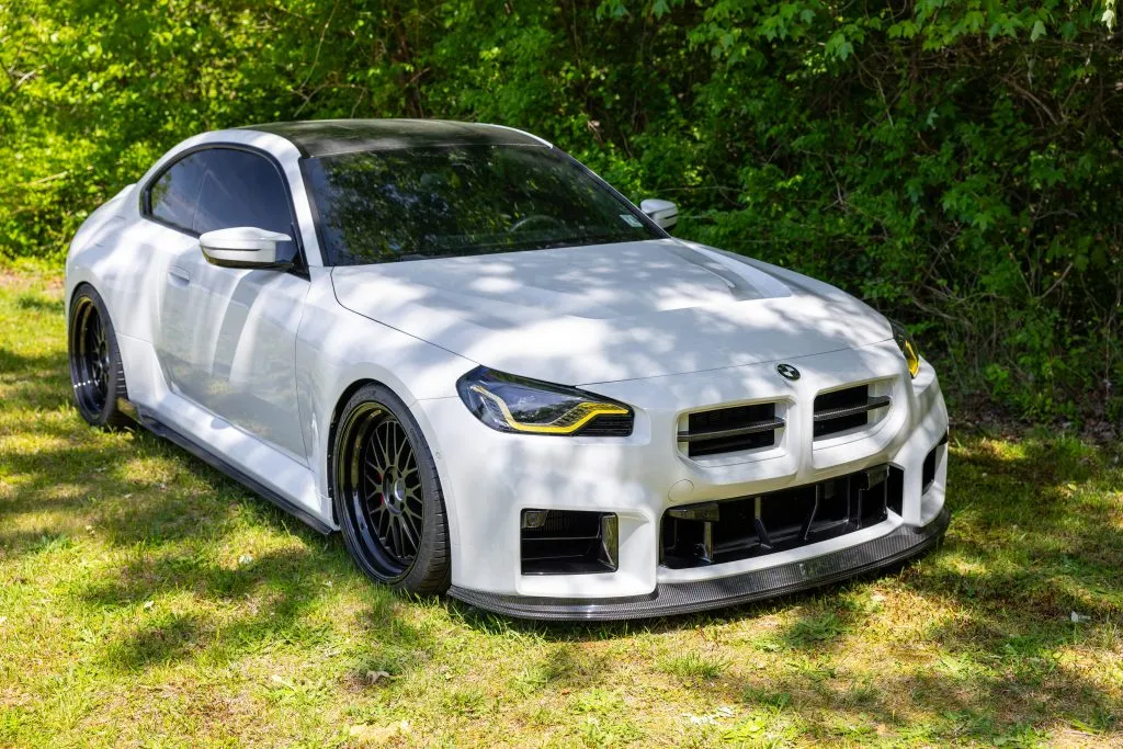 2023+ BMW M2 G87 1 piece Prepreg Carbon Fiber front splitter - SPL2 — image 8 of 13