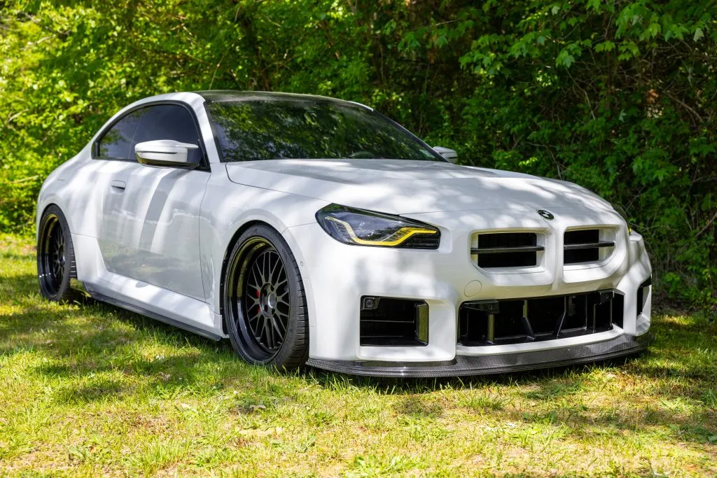 2023+ BMW M2 G87 1 piece Prepreg Carbon Fiber front splitter - SPL2 — image 2 of 13