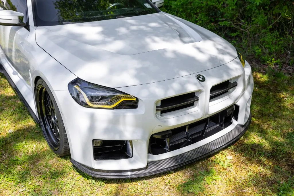 2023+ BMW M2 G87 1 piece Prepreg Carbon Fiber front splitter - SPL2 — image 6 of 13