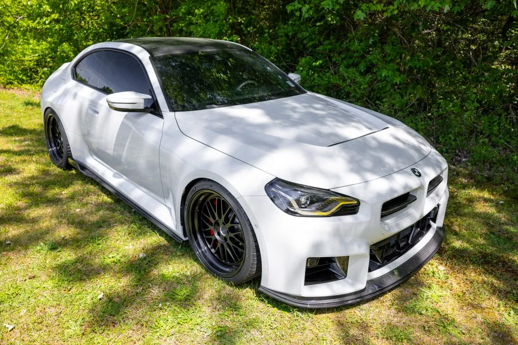 2023+ BMW M2 G87 1 piece Prepreg Carbon Fiber front splitter - SPL2 — image 12 of 13