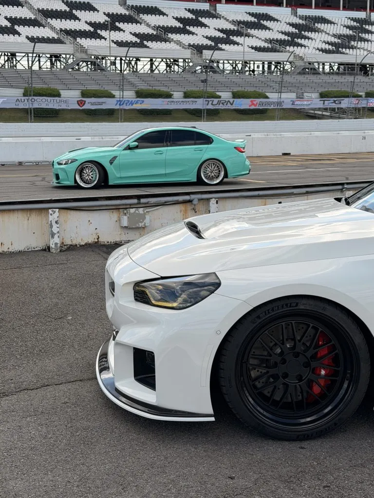 2023+ BMW M2 G87 1 piece Prepreg Carbon Fiber front splitter - SPL2 — image 10 of 13