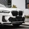 SOOQOO V1 BMW X3 G01 LCI Front Lip In Prepreg Carbon Fiber — thumbnail 3