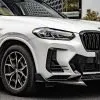 SOOQOO V1 BMW X3 G01 LCI Front Lip In Prepreg Carbon Fiber — thumbnail 6