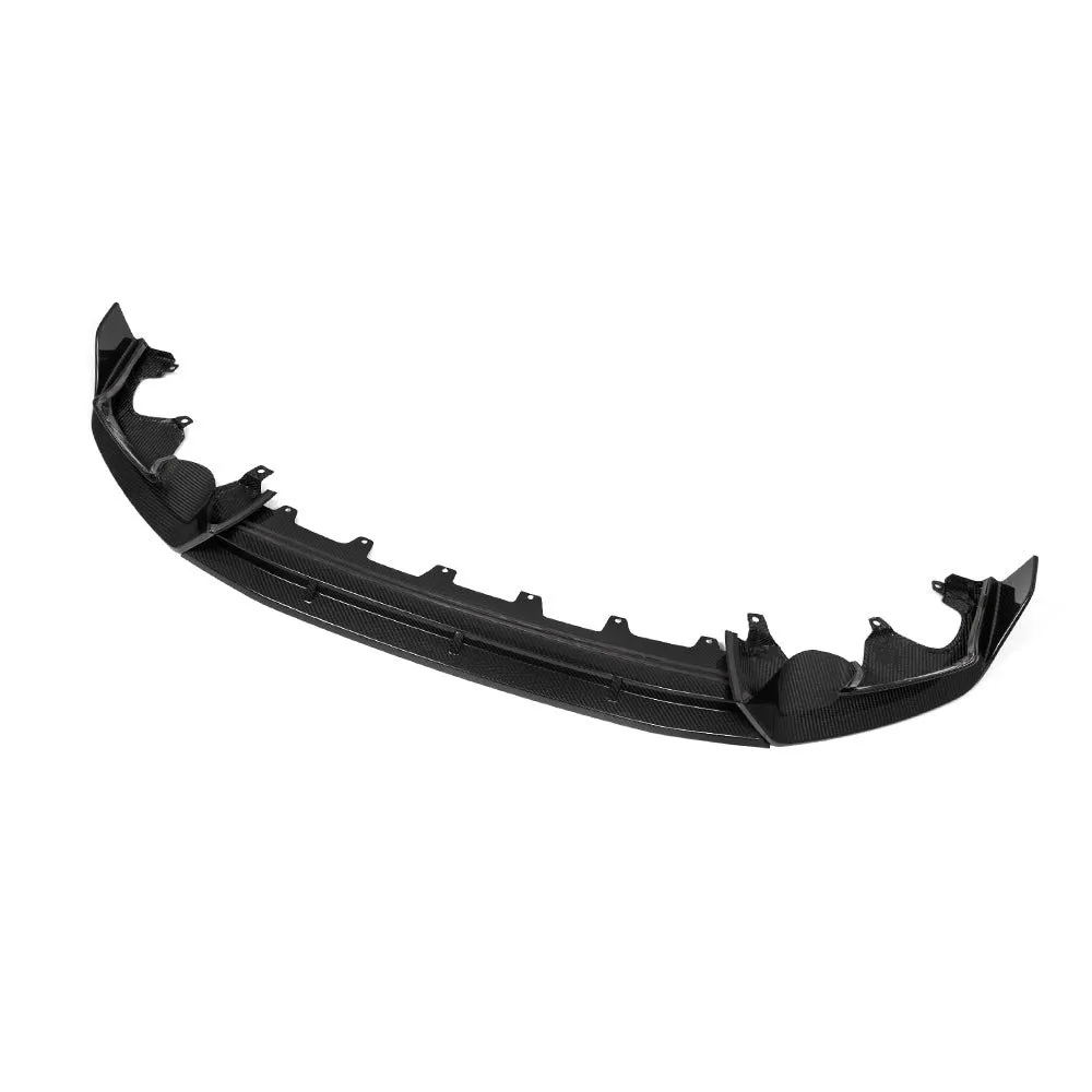 SOOQOO V1 BMW X3 G01 LCI Front Lip In Prepreg Carbon Fiber — image 9 of 10