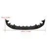 SOOQOO V1 BMW X3 G01 LCI Front Lip In Prepreg Carbon Fiber — thumbnail 2