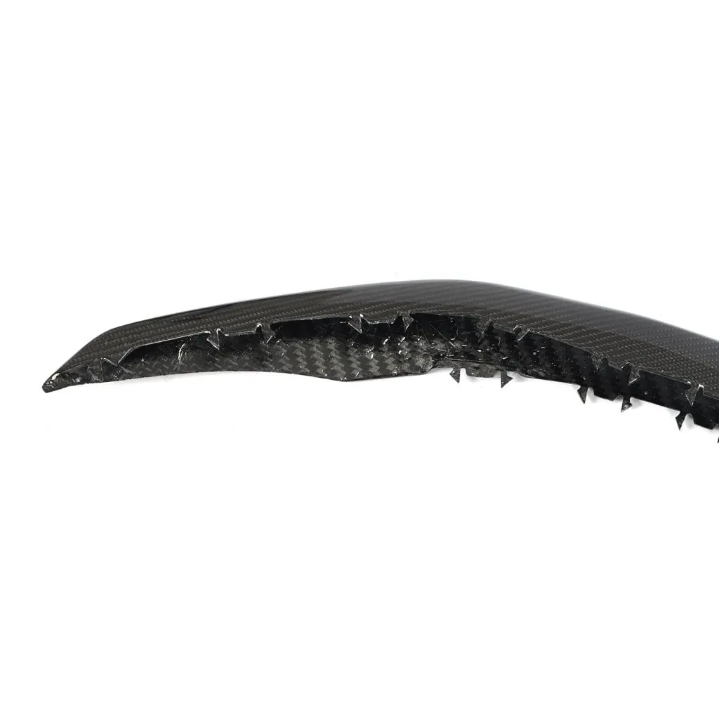 MERCEDES C43 & C CLASS W205 FACELIFT CARBON FIBER SPLITTER — image 10 of 17