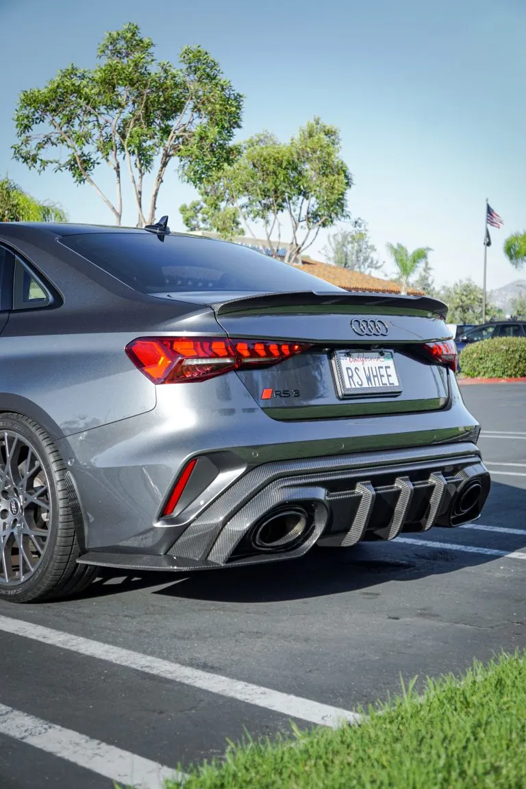 AUDI RS3 8Y 8Y.5 FACELIFT 2025+ Full Carbon Fiber aero kit Sedan Limousine *EXCLUSIVE DESIGN*