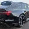AUDI RS6 C8 AVANT CARBON FIBER SIDE SKIRT EXTENSIONS — thumbnail 1