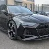 AUDI RS6/RS7 C8 AVANT CARBON FIBER FRONT SPLITTER — thumbnail 1