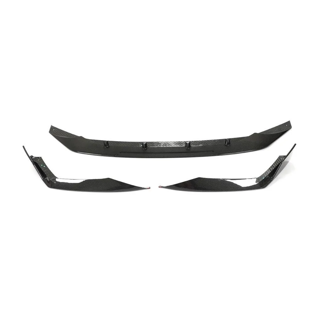 AUDI RS6/RS7 C8 AVANT CARBON FIBER FRONT SPLITTER — image 3 of 5