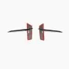 AUDI RS6/RS7 C8 AVANT CARBON FIBER FRONT SIDE VENT INSERT TRIM GRILL — thumbnail 2