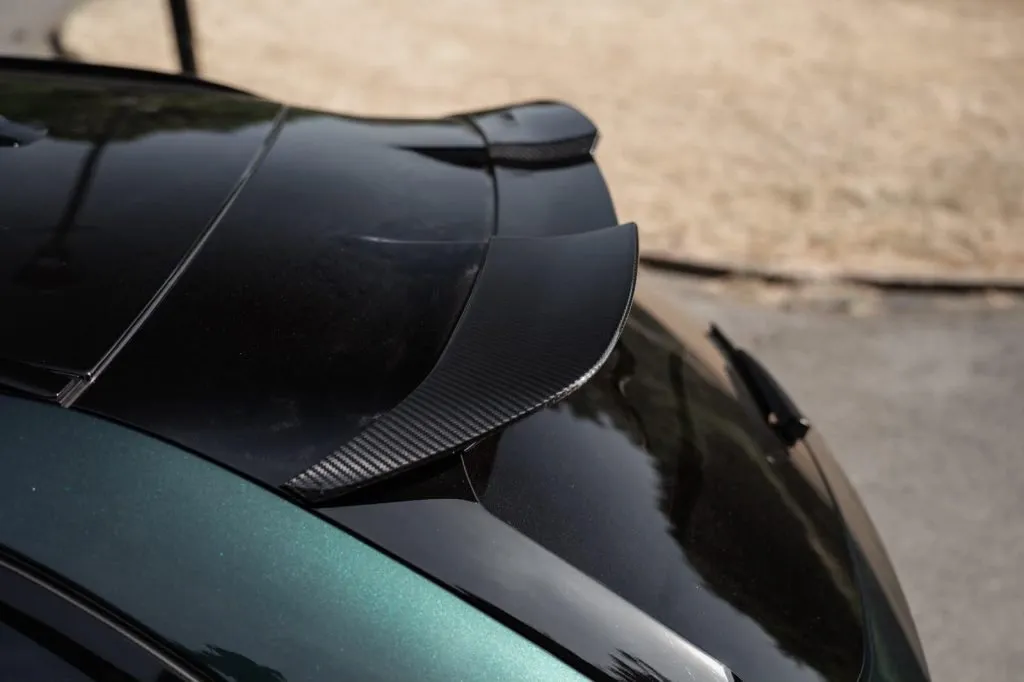 BMW G99 M5 TOURING V STYLE CARBON FIBER SPOILER — image 5 of 6
