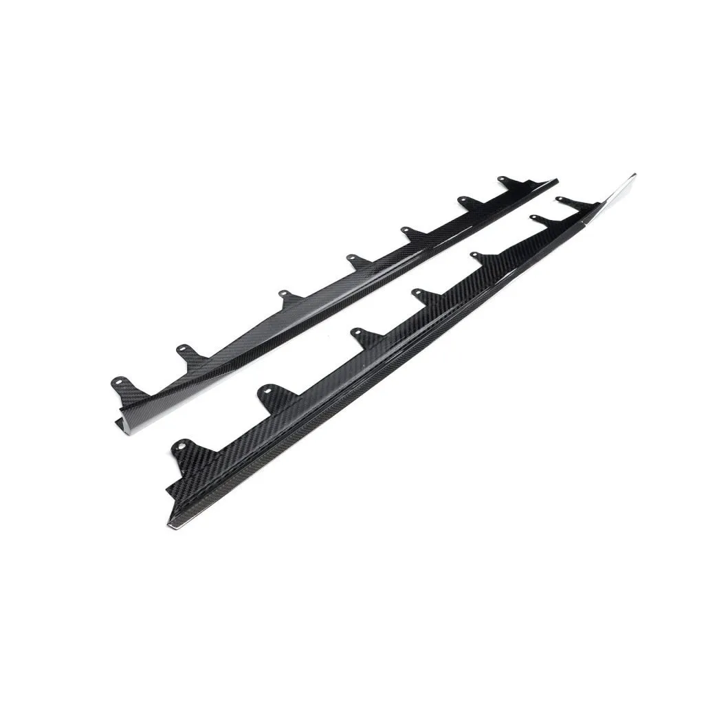 BMW F95 X5M CARBON FIBER SIDE SKIRT EXTENSIONS — image 1 of 24