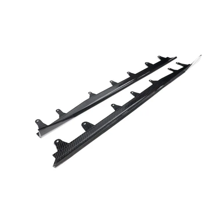 BMW F95 X5M CARBON FIBER SIDE SKIRT EXTENSIONS