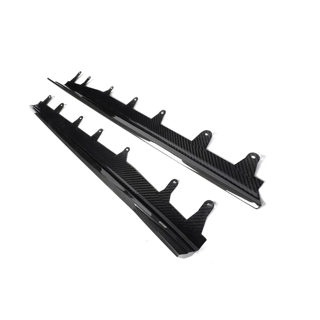 BMW F95 X5M CARBON FIBER SIDE SKIRT EXTENSIONS — image 11 of 24