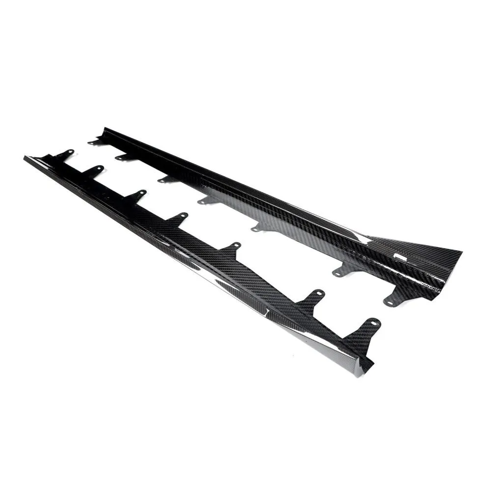 BMW F95 X5M CARBON FIBER SIDE SKIRT EXTENSIONS — image 23 of 24