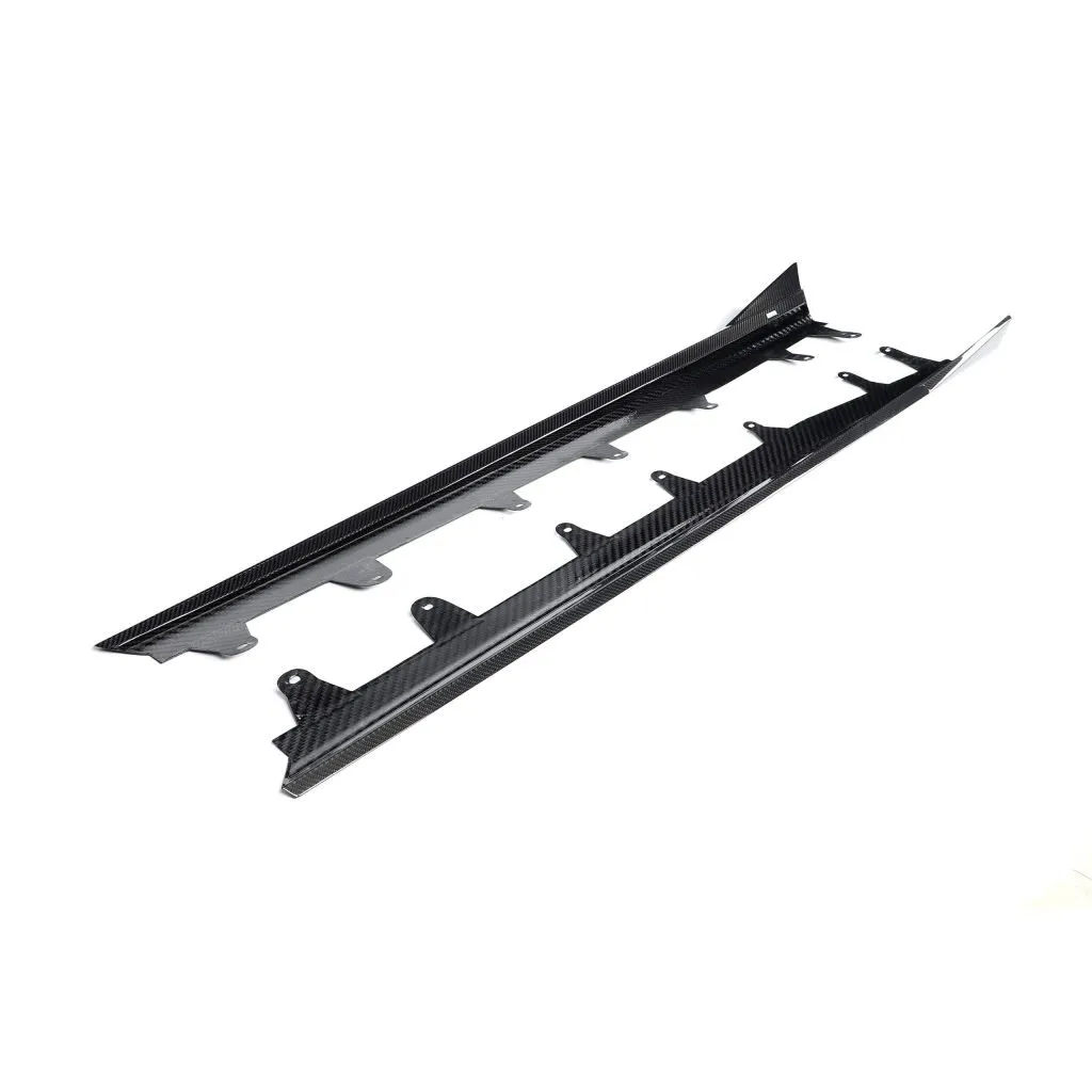 BMW F95 X5M CARBON FIBER SIDE SKIRT EXTENSIONS — image 20 of 24