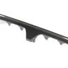 BMW F95 X5M LCI CARBON FIBER FRONT BUMPER TRIM — thumbnail 1