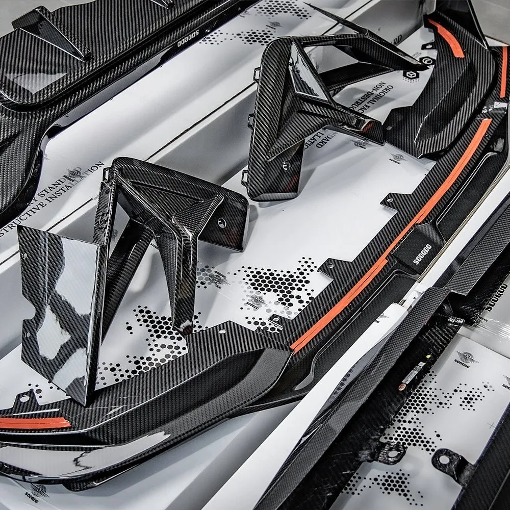 SOOQOO BMW X3M F97 LCI Air Inlets In Prepreg Carbon Fiber — image 3 of 9