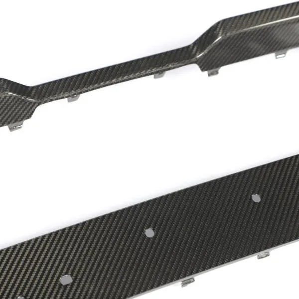 BMW F95 X5M LCI CARBON FIBER FRONT BUMPER LOWER GRILL TRIM IN DRY CARBON FIBER — image 13 of 21
