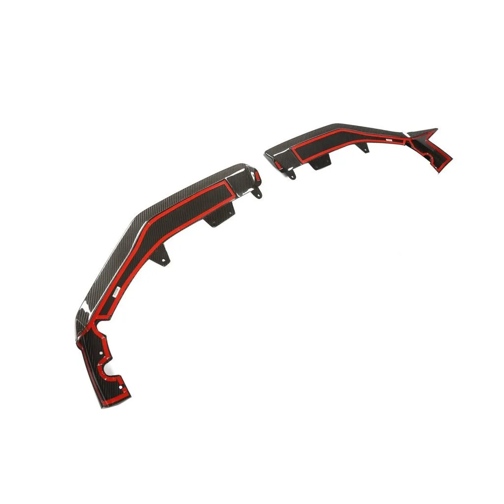 BMW F95 X5M LCI CARBON FIBER FRONT LIP SPLITTER — image 5 of 17