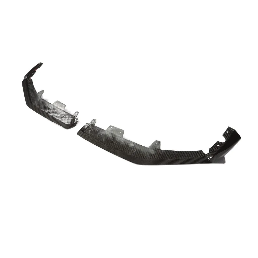 BMW F95 X5M LCI CARBON FIBER FRONT LIP SPLITTER — image 9 of 17