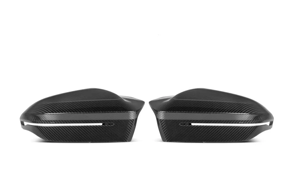 G90/G99 M5 Style Dry carbon Fiber Mirror Covers — image 1 of 5