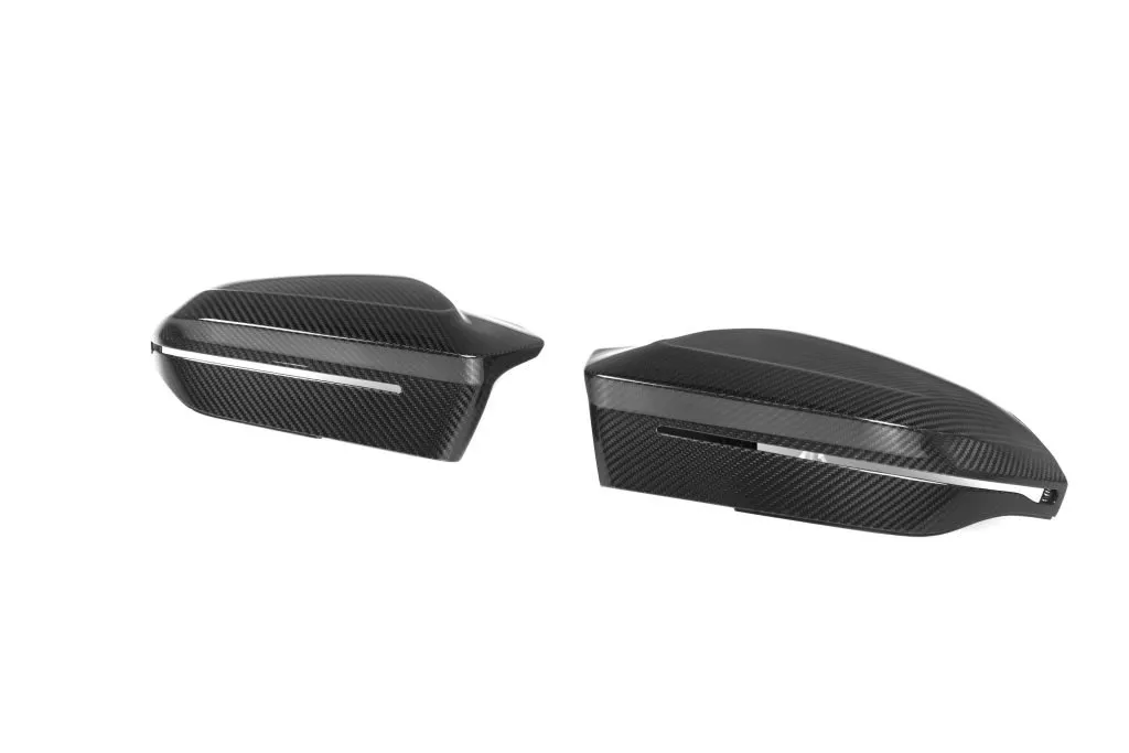 G90/G99 M5 Style Dry carbon Fiber Mirror Covers — image 4 of 5