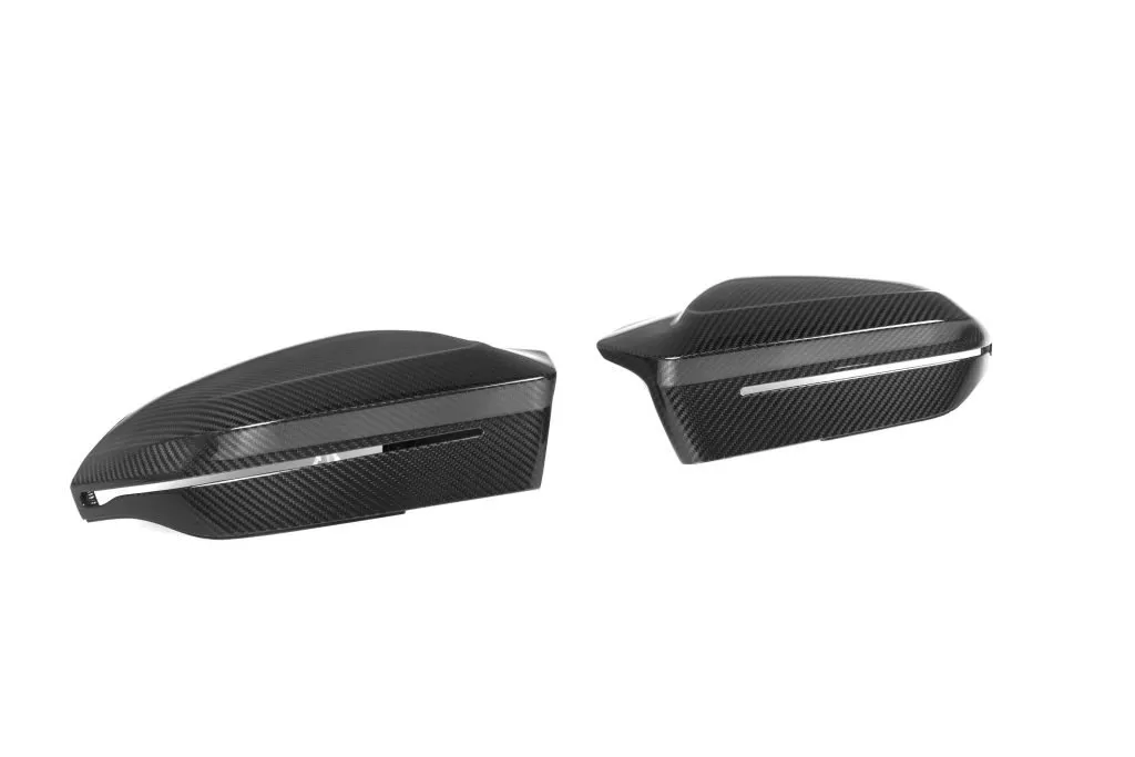 G90/G99 M5 Style Dry carbon Fiber Mirror Covers — image 3 of 5