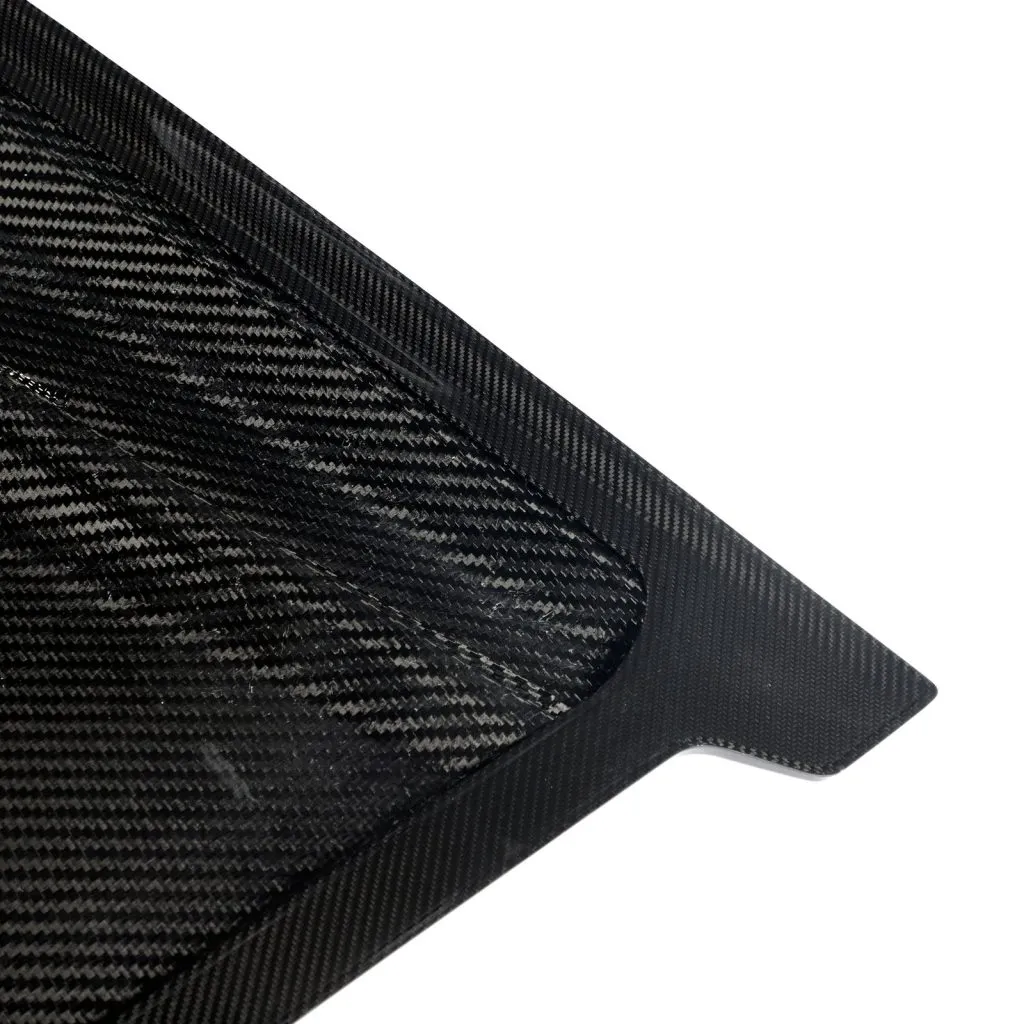MERCEDES G CLASS W464 CARBON FIBER BONNET/HOOD SCOOP CENTER TRIM — image 2 of 16