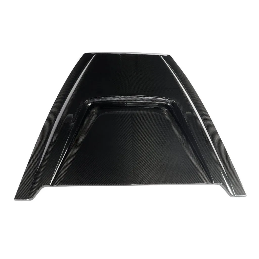 MERCEDES G CLASS W464 CARBON FIBER BONNET/HOOD SCOOP CENTER TRIM — image 11 of 16