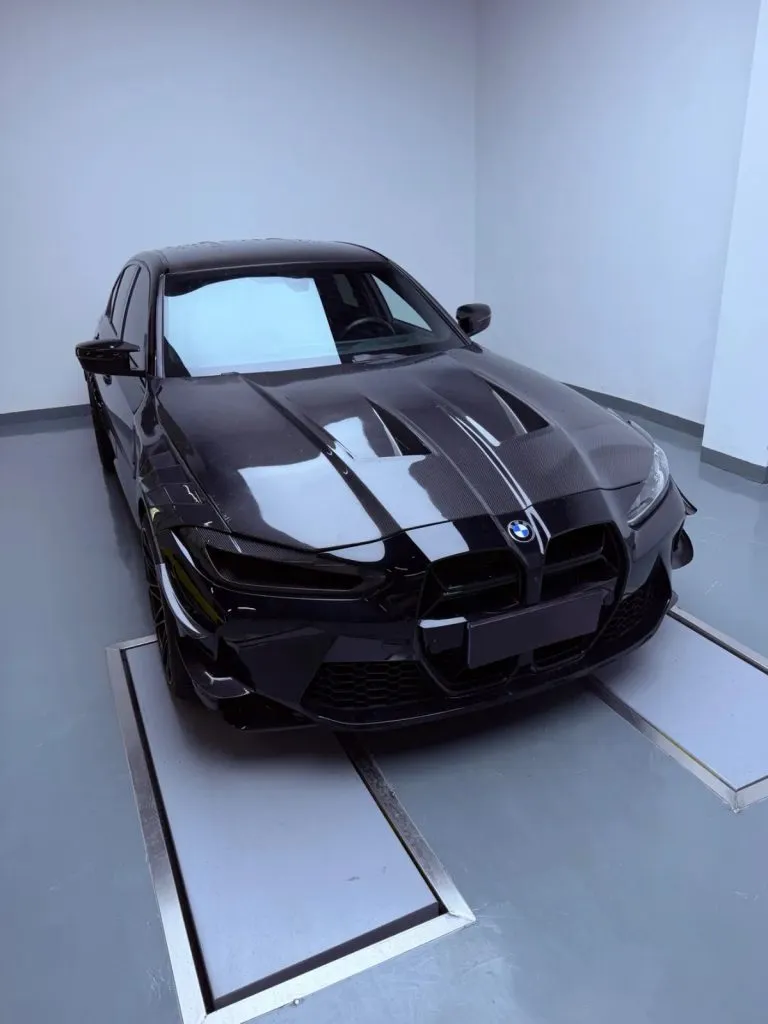BMW G80, G82, G83, M3, M4 carbon fiber headlight delete – another view