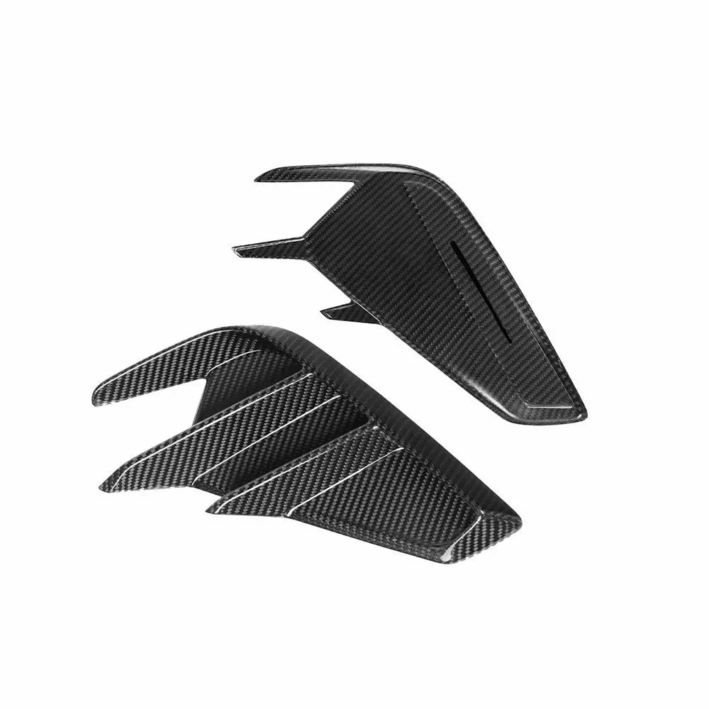 AUDI RS3 8.5Y FACELIFT CARBON FIBER REAR BUMPER CANARDS — image 7 of 9