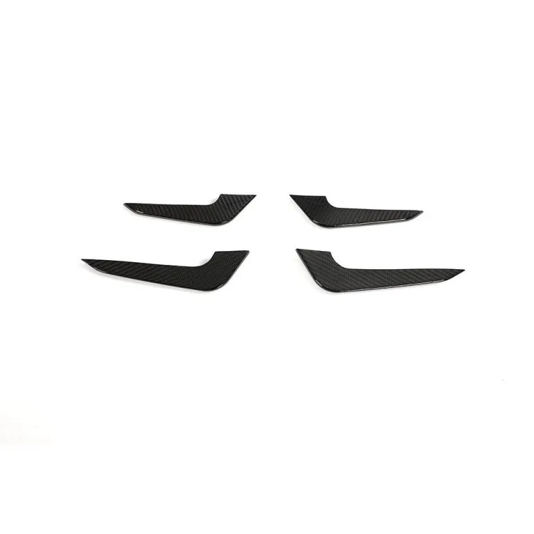 AUDI RS3 8Y PRE-FACELIFT CARBON FIBER FRONT BUMPER CANARDS – another view