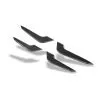 AUDI RS3 8Y PRE-FACELIFT CARBON FIBER FRONT BUMPER CANARDS — thumbnail 1