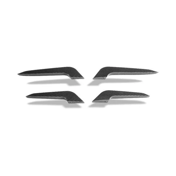 AUDI RS3 8Y PRE-FACELIFT CARBON FIBER FRONT BUMPER CANARDS — image 7 of 16