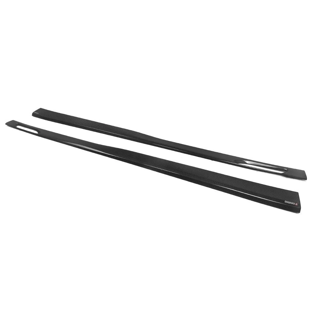 BMW G90/G99 M5 SQ-A Style Dry Carbon Fiber Side Skirt — image 6 of 6