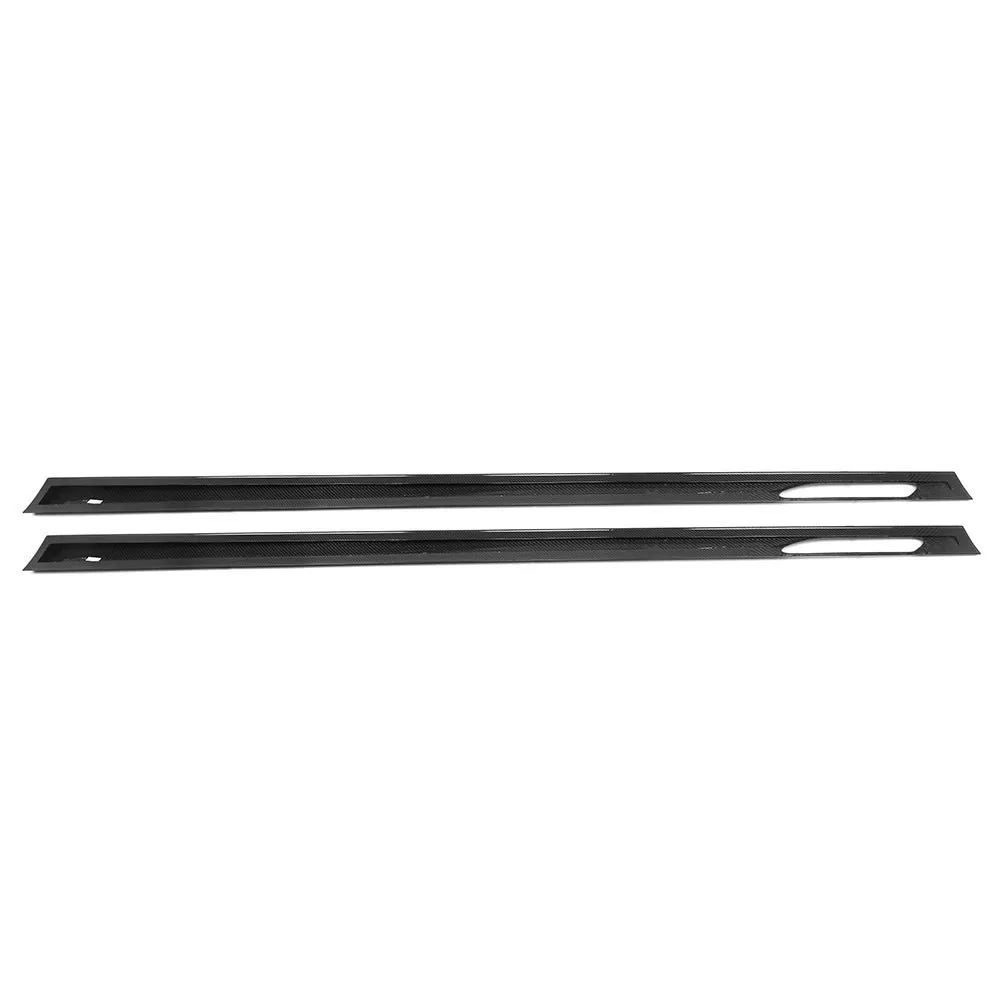 BMW G90/G99 M5 SQ-A Style Dry Carbon Fiber Side Skirt — image 5 of 6