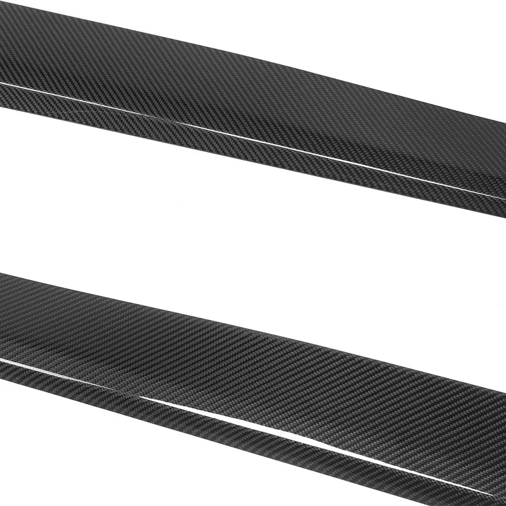 BMW G90/G99 M5 SQ-A Style Dry Carbon Fiber Side Skirt — image 3 of 6