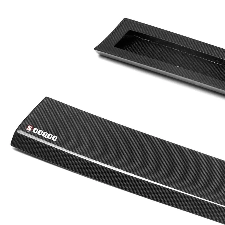 BMW G90/G99 M5 SQ-A Style Dry Carbon Fiber Side Skirt – another view