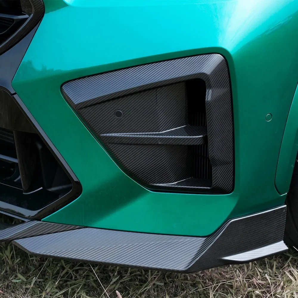 BMW X5M F95 LCI Sooqoo Dry Carbon Fiber Front Lip — image 6 of 14