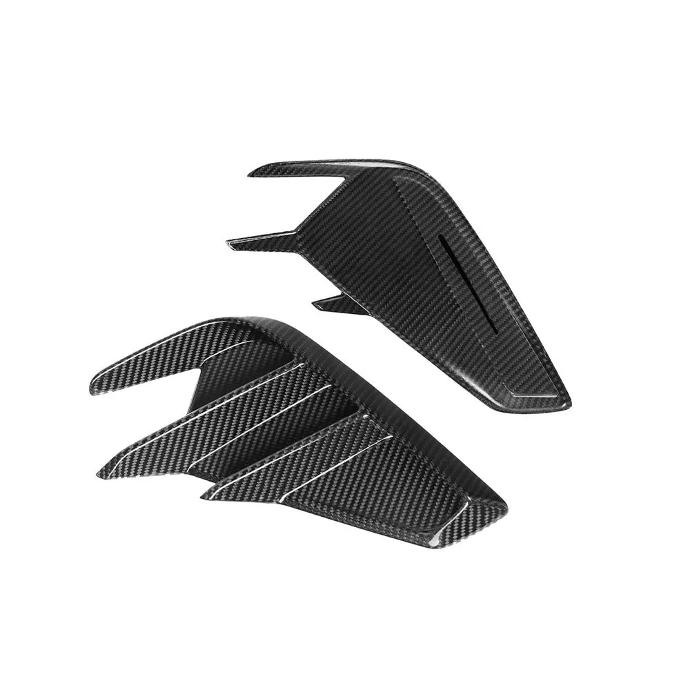AUDI RS3 8.5Y FACELIFT CARBON FIBER REAR BUMPER CANARDS — image 3 of 9