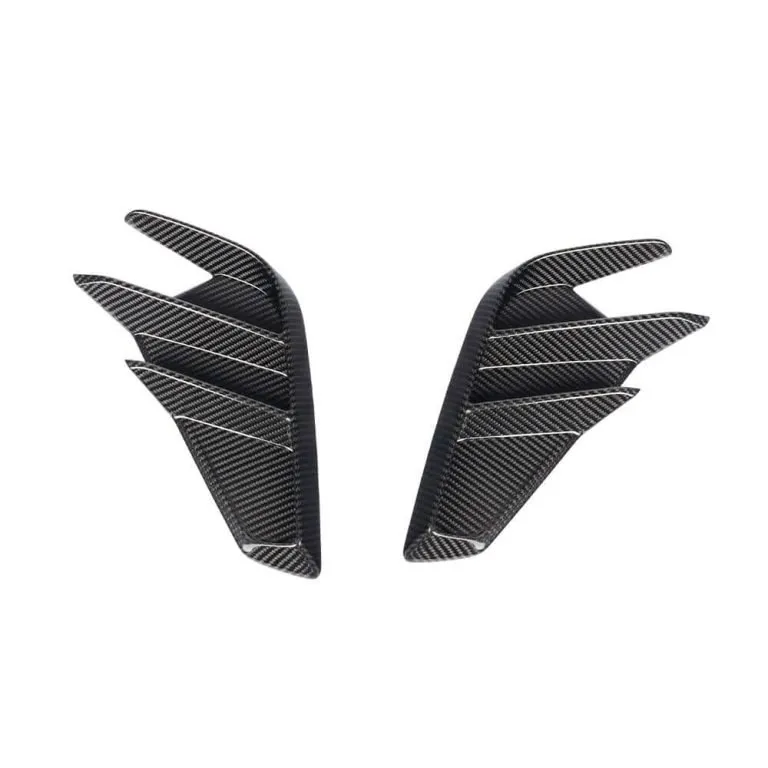 AUDI RS3 8.5Y FACELIFT CARBON FIBER REAR BUMPER CANARDS